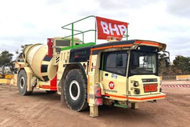 BHP rolls out hybrid Normet technology at Olympic Dam