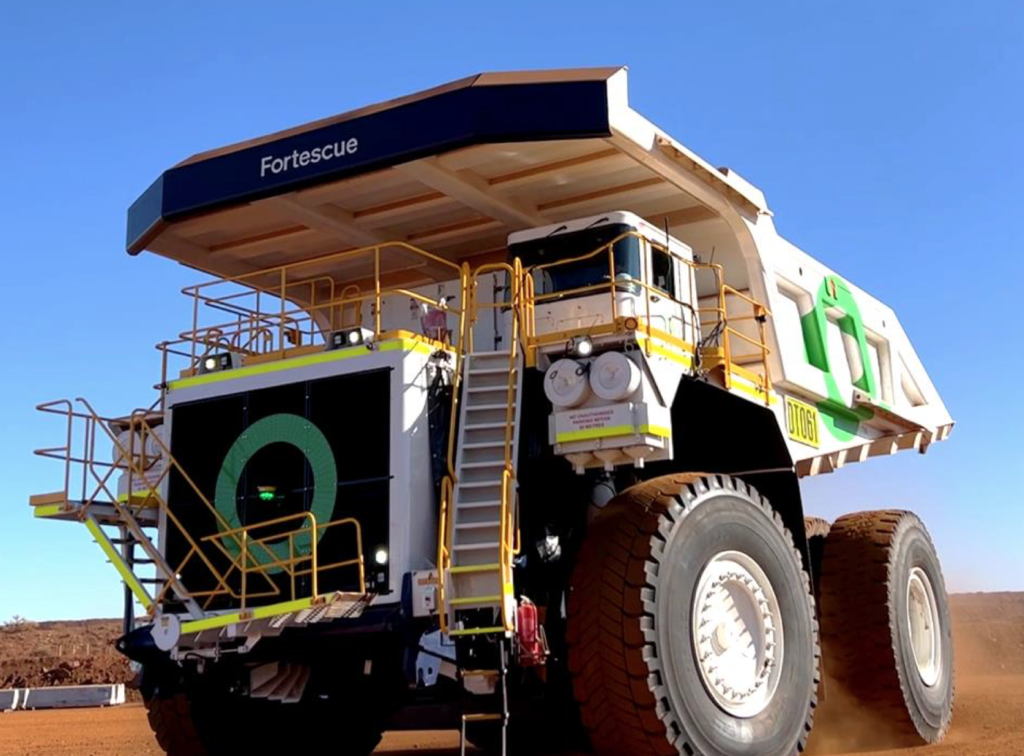 Fortescue kicks off battery-electric truck testing in the Pilbara - International Mining