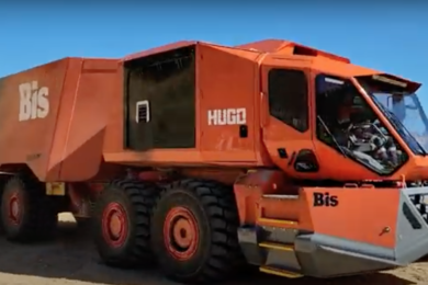 Bis reports good commissioning progress with HUGO 80 t underground hard rock truck