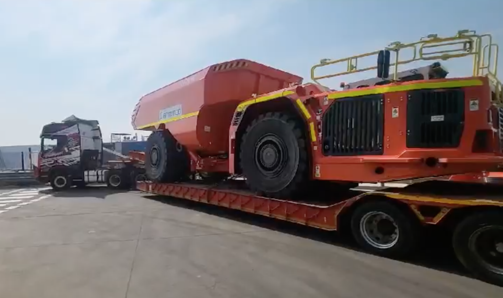 Sandvik delivers TH663i mining truck to Barminco at Zone 5 copper-silver mine in Botswana - International Mining