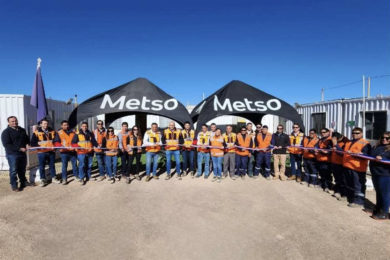 Metso reduces its carbon footprint at Codelco’s Gaby through installing solar panels