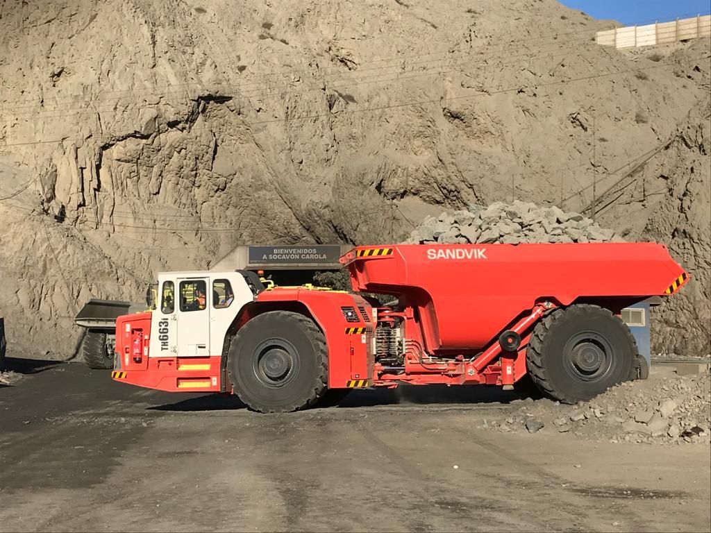 Minera Carola bolsters mining fleet with six Sandvik Toro TH663i trucks - International Mining