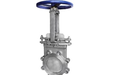 Henry Pratt Company launches news knife gate valve for slurry, abrasive material applications