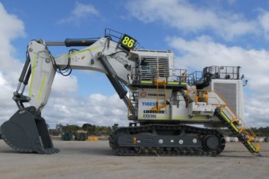 Liebherr R 9400 mining excavator arrives at Olive Downs; plus Sedgman bags O&M contract