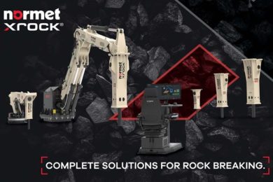 Normet presents Xrock range for rock breaking