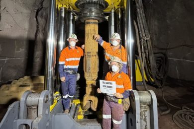 Raising Australia achieves Rotary Vertical Drilling System record at Wira Shaft