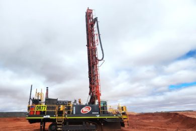 MACA takes delivery of first Sandvik DR410i rotary blasthole drill rig at Gruyere
