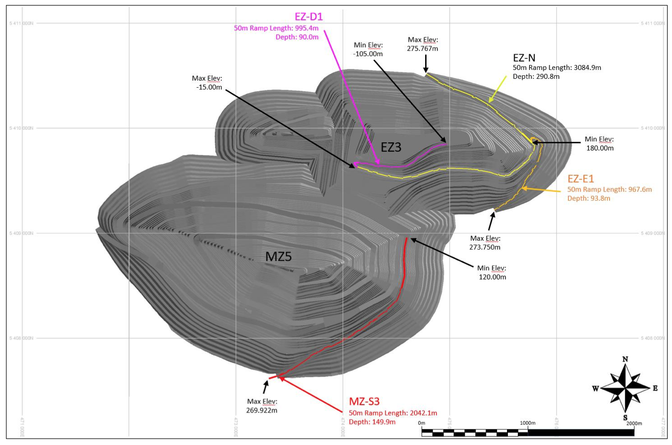 Canada Nickel's Crawford BFS foresees AHS with trolley plus remote control face & rope shovels - International Mining