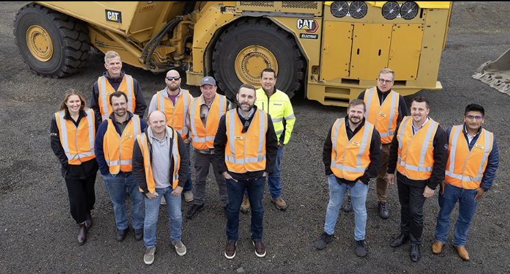 Cat demos battery electric underground truck for Newmont in Burnie - International Mining