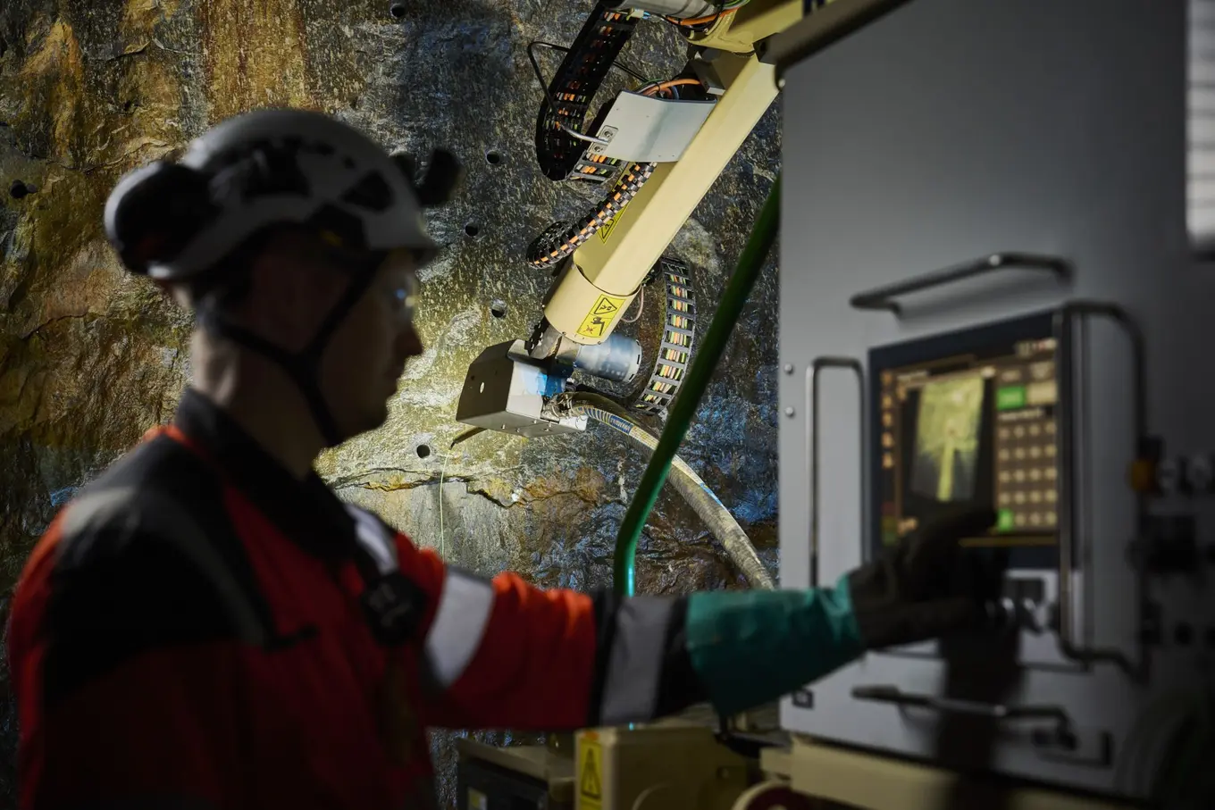 Normet's Charmec Revo remote controlled charging takes the operator away from the face - International Mining