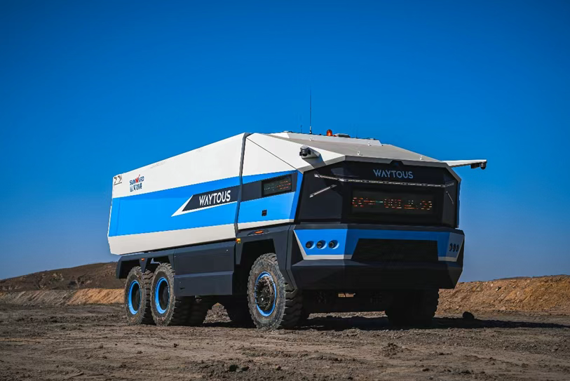 WAYTOUS shows off cabless, autonomous and diesel-free CarMo vehicle at World 5G Conference - International Mining