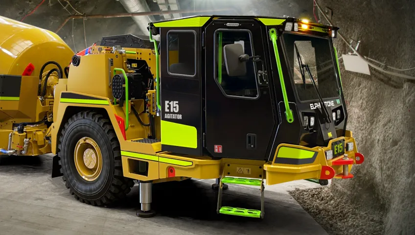 Elphinstone launches new E15 hard rock support vehicle - International Mining