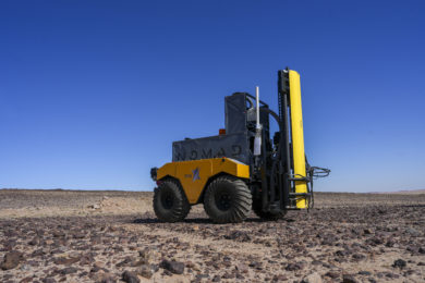 ERG debuts world-first smart exploration rover at Future Minerals Forum