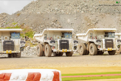 Ghana’s Adamus Resources rolls out new large fleet of 100 t class Liebherr T 236 mining trucks