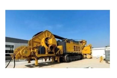 XCMG debuts the world’s first vertical milling mining machine for potash sector