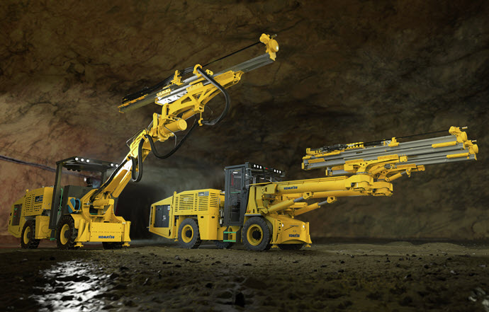 SMS Equipment to handle Komatsu UG hard rock mining equipment in most of Canada & Alaska - International Mining