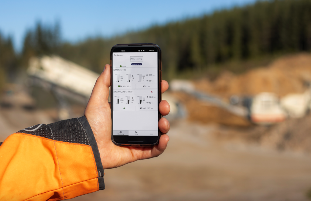 Metso launches Remote IC – an app for remote process control of Lokotrack crushers and screens - International Mining