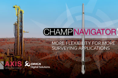 Orica’s Champ Navigator2 to offer high-density true vertical continuous survey measurement