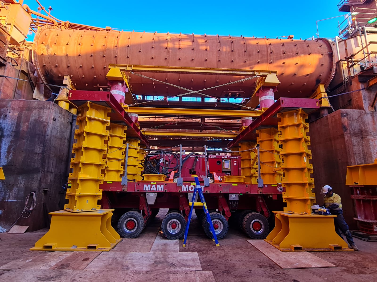 Mammoet taps Move3D engineering software to help with ball mill replacement at alumina refinery - International Mining