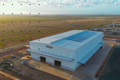 Metso opens its largest service centre in Karratha, Western Australia