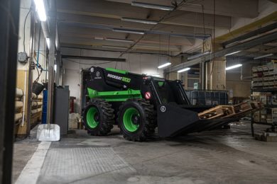 FIRSTGREEN Industries launches ROCKEAT, the electric, cabinless skid steer loader