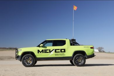 MEVCO to bring Rivian R1T pick up truck to global mining sector