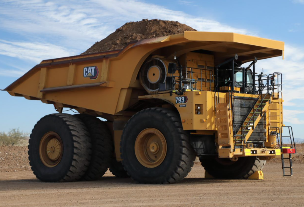 Newmont Cripple Creek & Victor gets ready to be first in queue for Cat Early Learner battery truck - International Mining