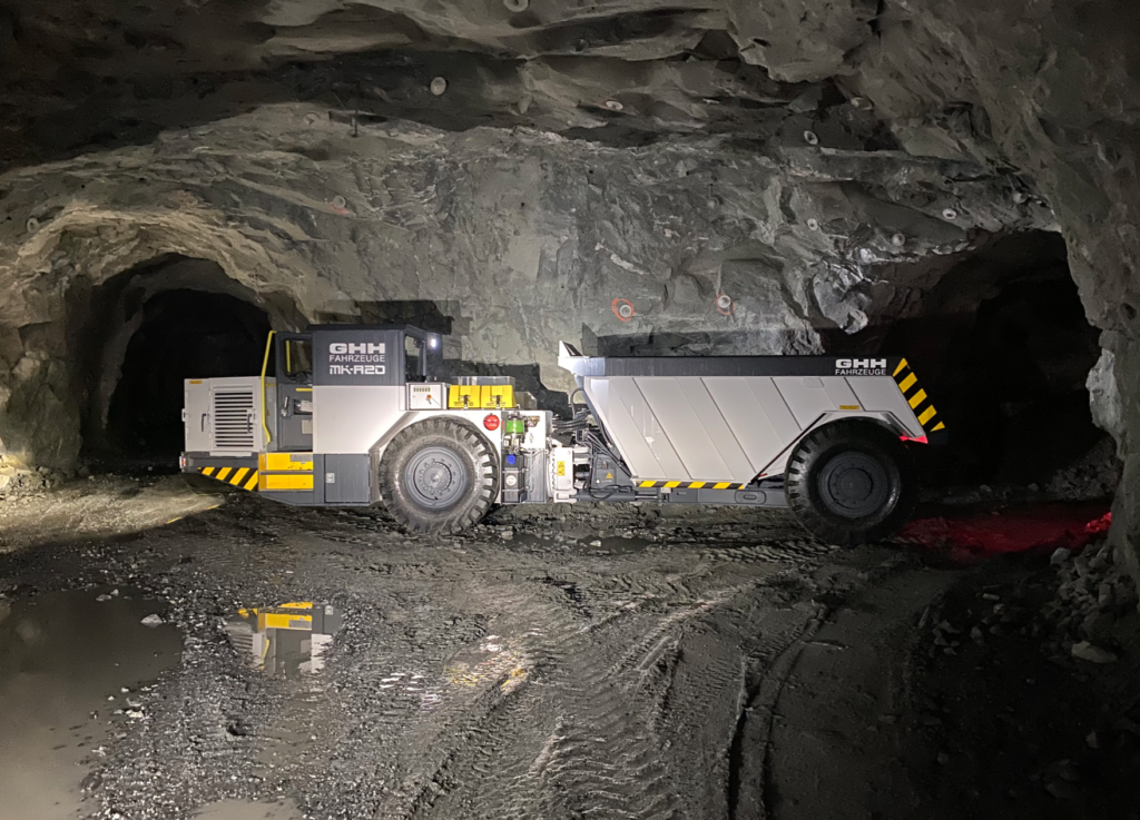 First time for the MK-A20 underground mining truck in Türkiye - International Mining