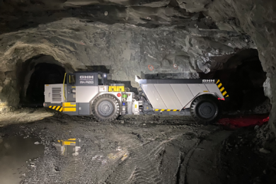 First time for the MK-A20 underground mining truck in Türkiye