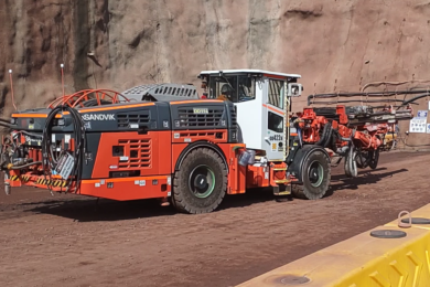 Byrnecut rolls out first Sandvik battery-powered jumbo in South Australia
