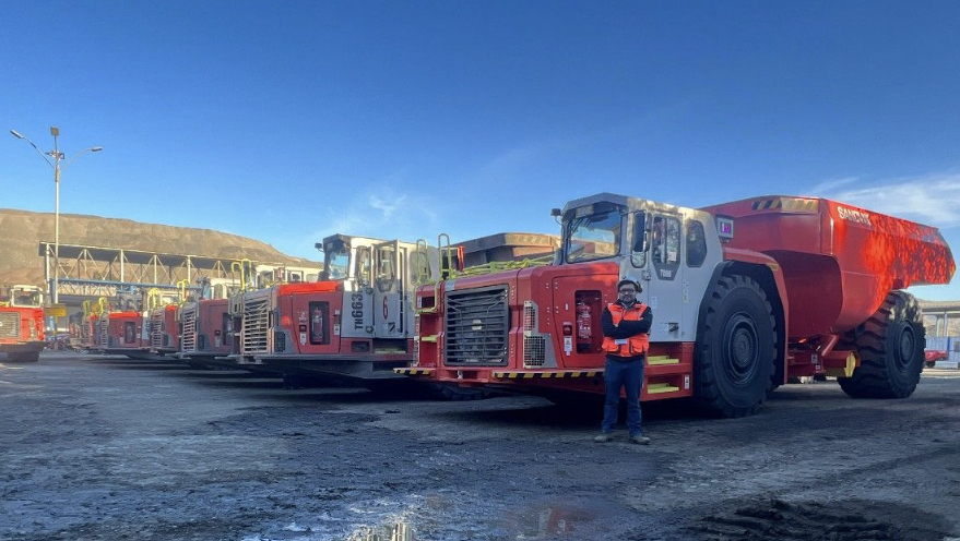 Carola-Coemin grows Sandvik TH663i fleet in Chile - International Mining