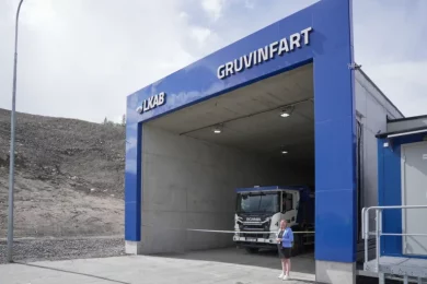 LKAB cuts the ribbon on new mine entrance at Malmberget iron ore op