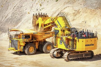 Komatsu achieves major AHS milestones including 10 trucks >100,000 hours