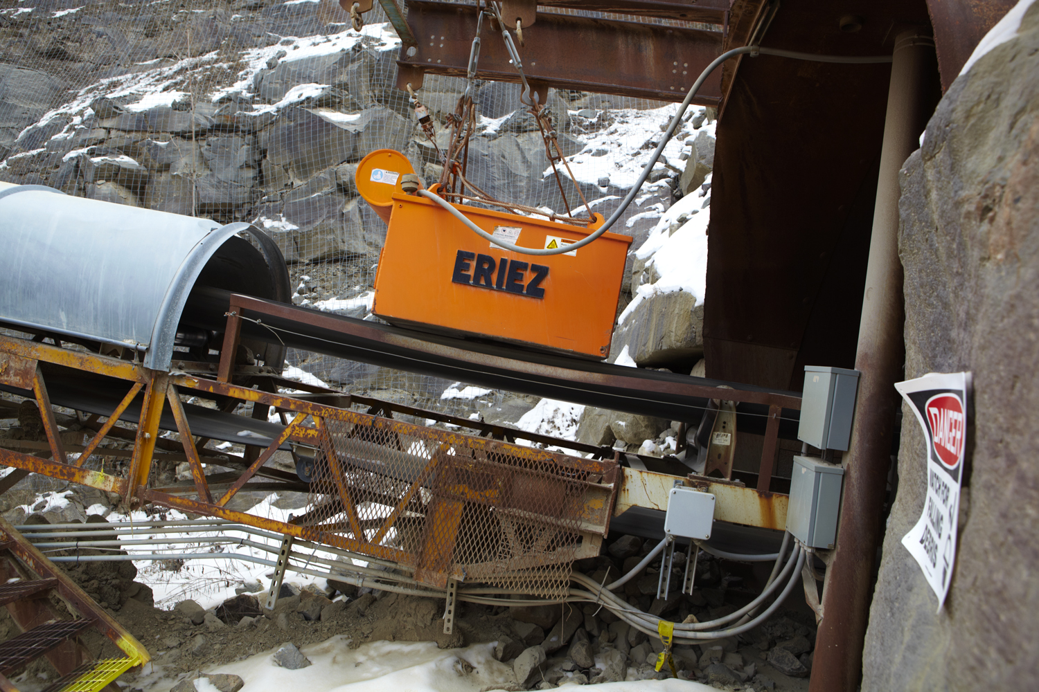 Eriez packs more strength into smaller footprint suspended electromagnets - International Mining