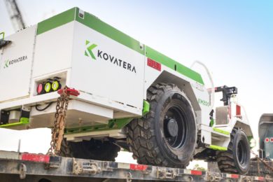 Kovatera to launch new BEV model line at MINExpo 2024