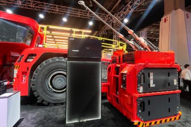 Sandvik presents new ‘trolley module’ for BEV trucks at MINExpo