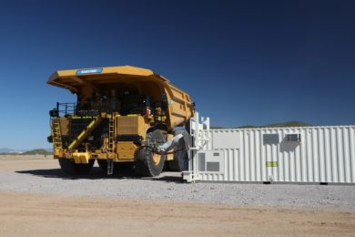 Caterpillar demonstrates new Cat Automated Energy Transfer Solution