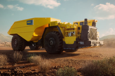 Epiroc unveils the diesel-electric Minetruck MT66 S eDrive