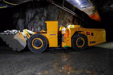 Komatsu unveils new underground hard rock BEVs at MINExpo including WX04B