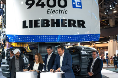 Liebherr and BHP to pursue cutting-edge mining solutions