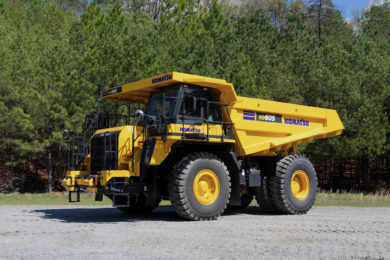 Komatsu introduces new HD465-10 and HD605-10 haul trucks