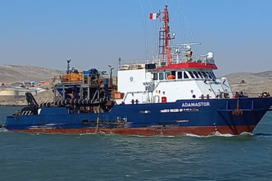 Adamastor off-shore diamond mining vessel ready to start up in Namibia