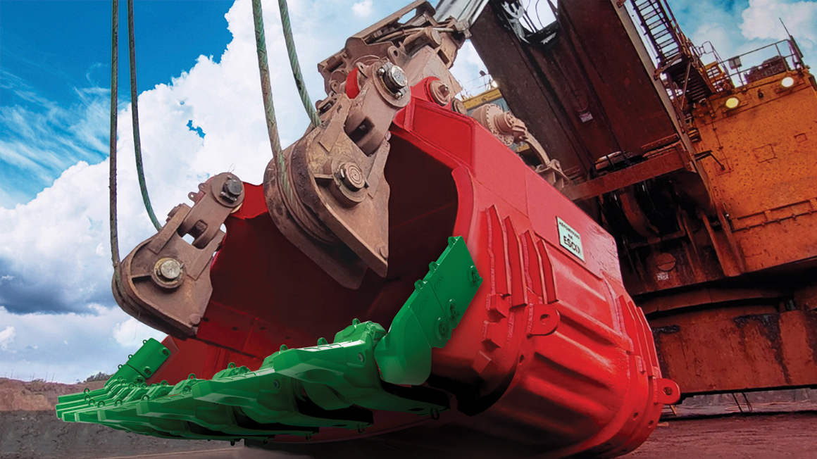 Weir offers up a ‘revolution’ for GET rope shovel dippers - International Mining