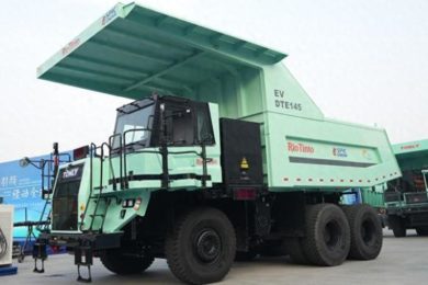 Rio Tinto partners with SPIC to trial battery swapping on electric trucks at Oyu Tolgoi