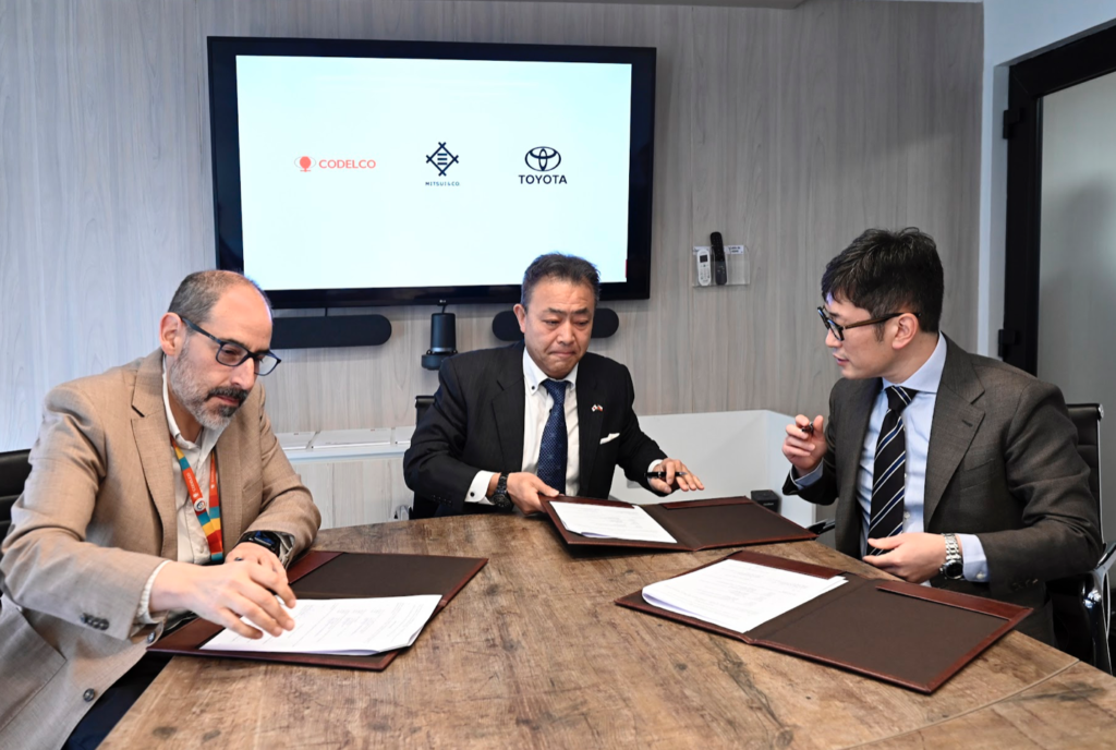 Codelco, Toyota and Mitsui to collaborate on sustainable mobility in mining - International Mining